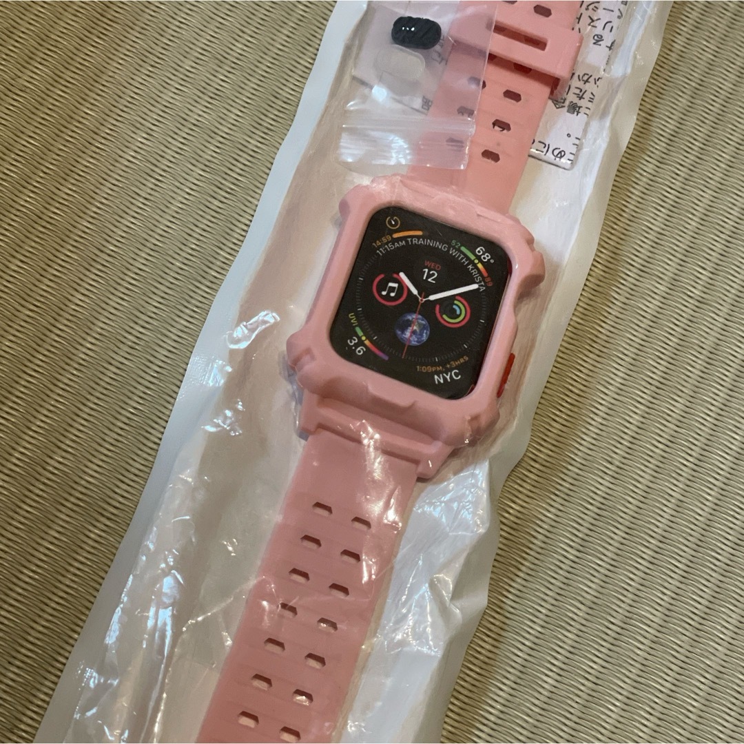 アップルウォッチバンド Applewatch ベビーピンク スマホ/家電/カメラのスマートフォン/携帯電話(その他)の商品写真