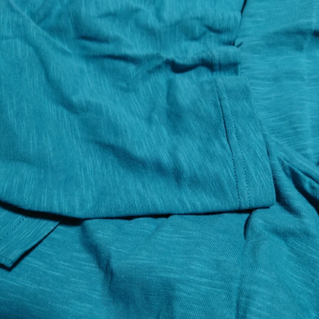 osharewalker(オシャレウォーカー)の未使用 タグ付き オシャレウォーカー Tシャツ メンズ ターコイズグリーン メンズのトップス(Tシャツ/カットソー(半袖/袖なし))の商品写真
