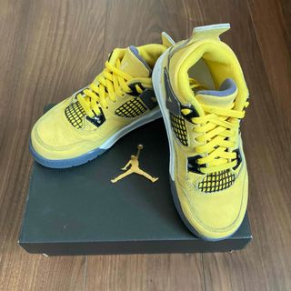 ジョーダン(Jordan Brand（NIKE）)のNIKE ナイキ JORDAN 4 RETRO 18cm 箱付き(スニーカー)