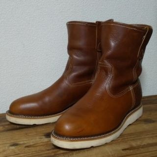 古着　THOROGOOD ソログッド  ペコスブーツ 26.5 米国製(ブーツ)