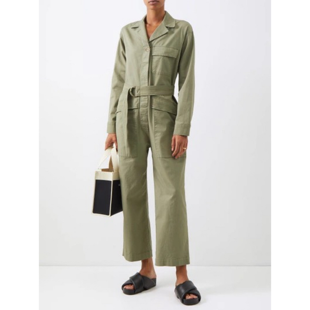 Weekend Max Mara(ウィークエンドマックスマーラ)のウィークエンドマックスマーラ ジャンプスーツ ミリタリー オールインワン 42 レディースのパンツ(オールインワン)の商品写真