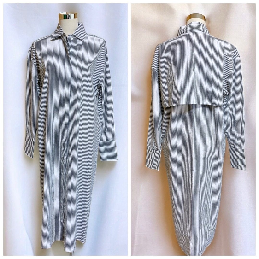 JOURNAL STANDARD(ジャーナルスタンダード)のSEEALL シーオール LONG SHIRTS DRESS シャツワンピース レディースのワンピース(ロングワンピース/マキシワンピース)の商品写真