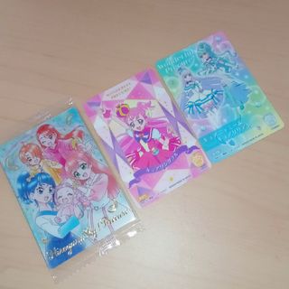 ●【未使用】プリキュア　カード　3枚●(カード)