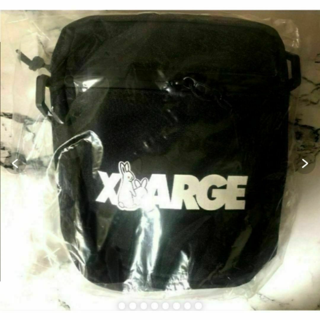 #FR2(エフアールツー)のFR2 XLARGE ショルダーバッグ ブラック 黒 メンズのバッグ(ショルダーバッグ)の商品写真