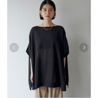 ラウンジドレス(Loungedress)の【新品未使用】loungedress スクエアニット(ニット/セーター)