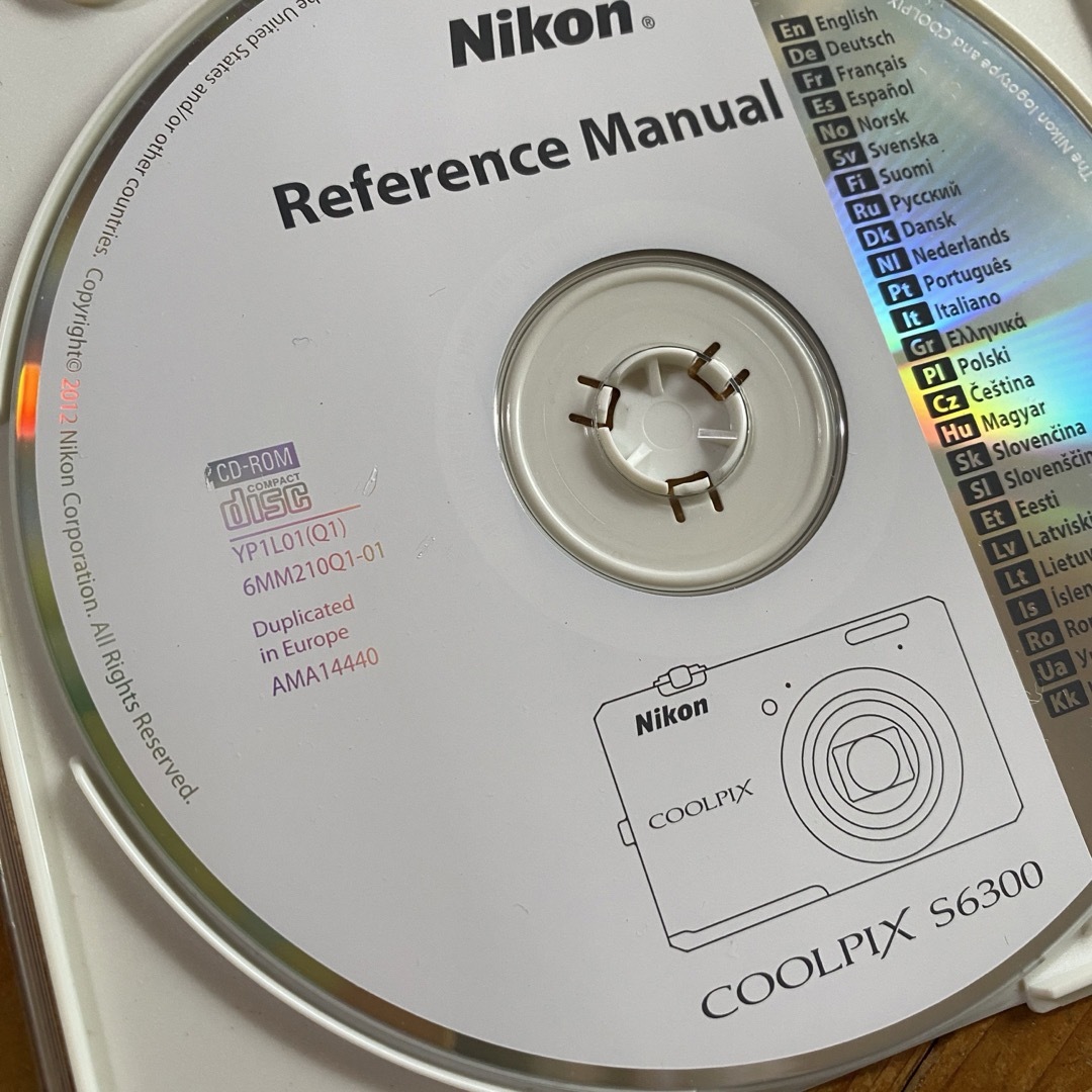 Nikon(ニコン)のNikon★ニコン coolpix S6300 マニュアルCD-ROM スマホ/家電/カメラのスマホ/家電/カメラ その他(その他)の商品写真