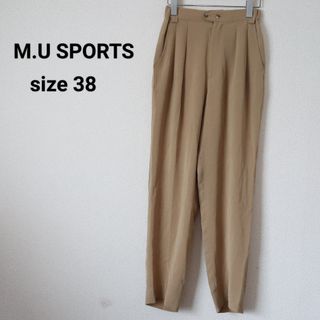 M・Uスポーツ - M.U SPORTS レディース テーパードパンツ ゴルフウエア