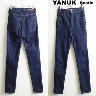 ヤヌーク(YANUK)のヤヌーク×野沢和香　BESTIE　W60cm　スキニーデニム　強ストレッチ　濃藍(デニム/ジーンズ)