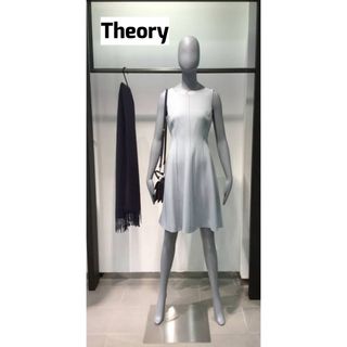 セオリー(theory)のTheory セオリー  POLISHED DRESS CAMOGIE(ひざ丈ワンピース)