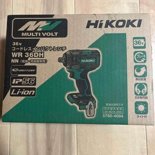 ハイコーキ(ハイコーキ)のHiKOKI 日立工機 36V コードレスインパクトレンチ 四角ドライブ12.7(工具)