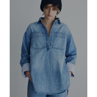 アメリヴィンテージ(Ameri VINTAGE)のAMERI DENIM SKIPPER SHIRT(シャツ/ブラウス(長袖/七分))