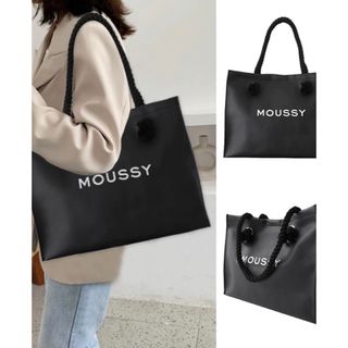 マウジー(moussy)の新品未使用タグ付き❣️MOUSSY F／L SHOPPER BAG 合成革(トートバッグ)