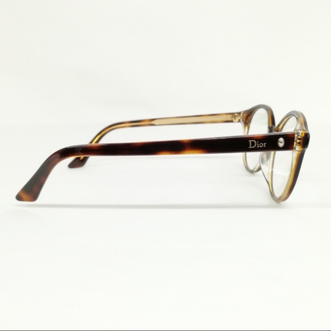 Christian Dior(クリスチャンディオール)のn°02F モンテーニュ 眼鏡 メガネ サングラス べっ甲柄 度入りレンズ レディースのファッション小物(サングラス/メガネ)の商品写真