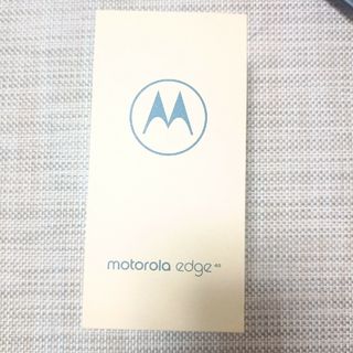 モトローラ(Motorola)の新品　MOTOROLA モトローラエッジ40　イクリプスブラック　8GB 256(スマートフォン本体)