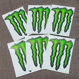 Monster Energy - MONSTER ENERGY　モンスターエナジー　ステッカー　シール　6枚