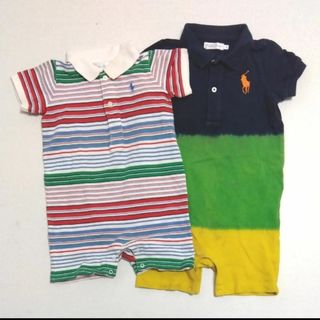 POLO RALPH LAUREN - ラルフローレン　カバーオール２枚セット