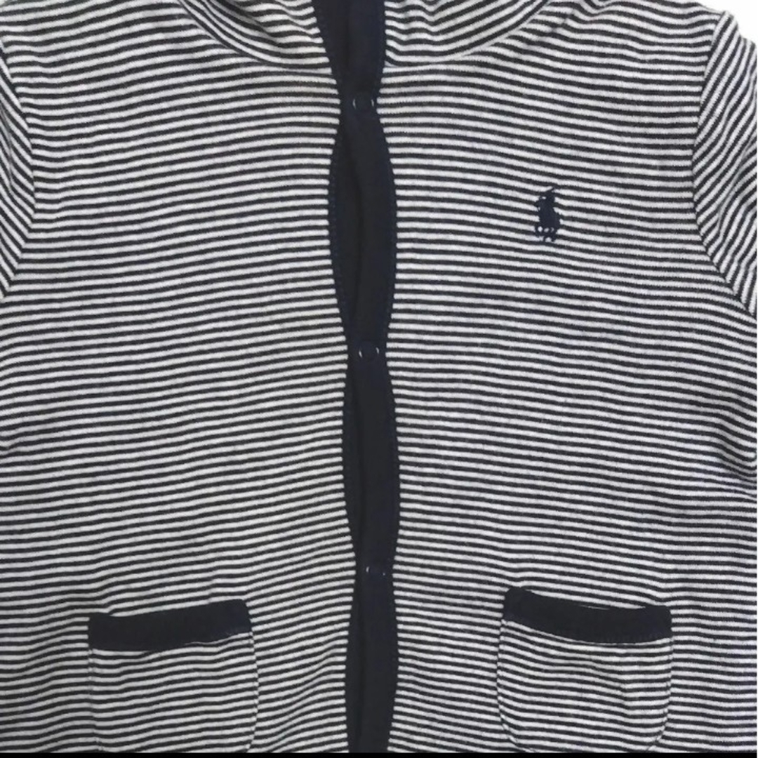 POLO RALPH LAUREN(ポロラルフローレン)のラルフローレン　リバーシブルパーカー キッズ/ベビー/マタニティのベビー服(~85cm)(カーディガン/ボレロ)の商品写真