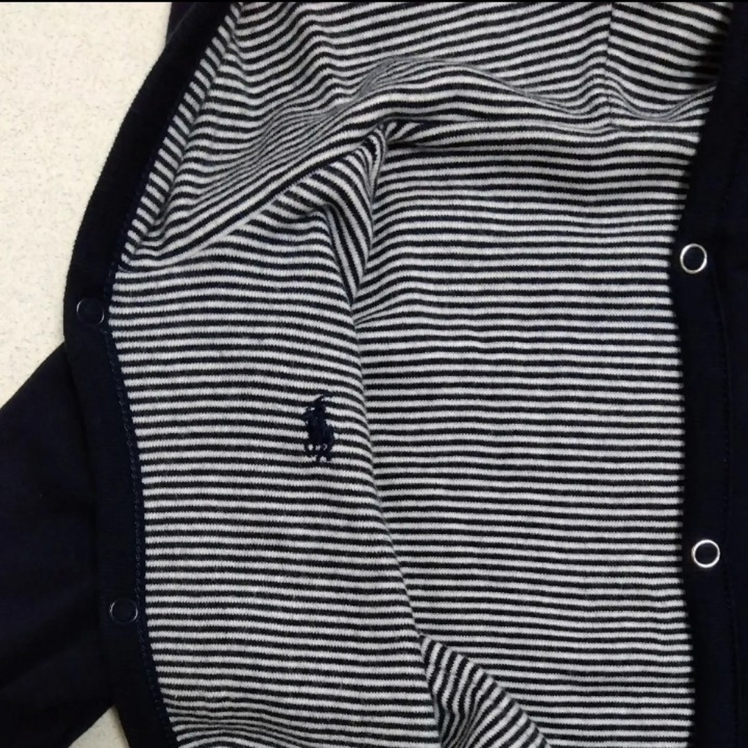 POLO RALPH LAUREN(ポロラルフローレン)のラルフローレン　リバーシブルパーカー キッズ/ベビー/マタニティのベビー服(~85cm)(カーディガン/ボレロ)の商品写真