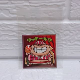 ワンピース(ONE PIECE)のワンピース ワンピースマンREDシール ラッキー・ルウ !!(キャラクターグッズ)