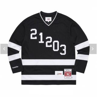 ダブルタップス(W)taps)のSupreme WTAPS Mitchell&Ness HockeyJersey(Tシャツ/カットソー(七分/長袖))