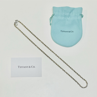 ティファニー(Tiffany & Co.)のTiffany ティファニー スターリングシルバー ツイストロープネックレス(ネックレス)