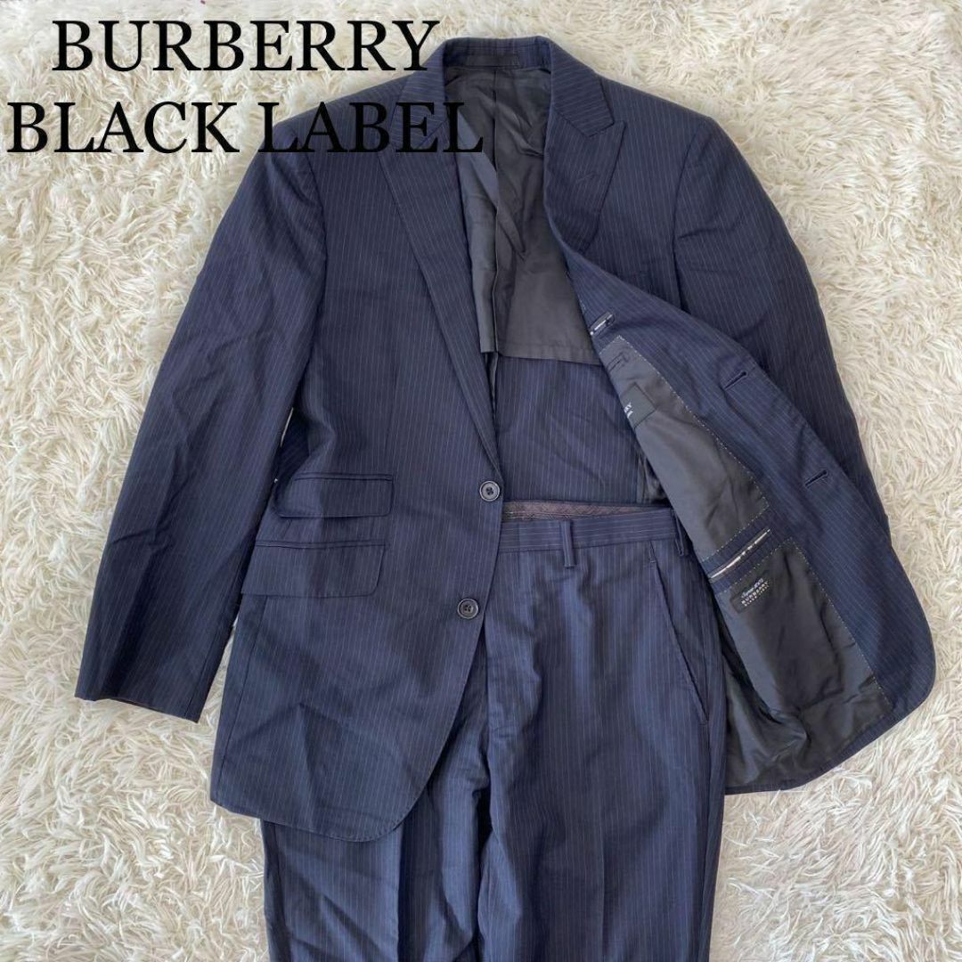 BURBERRY BLACK LABEL(バーバリーブラックレーベル)のBURBERRY BLACK LABEL セットアップ スーツ 三陽商会 メンズのジャケット/アウター(テーラードジャケット)の商品写真