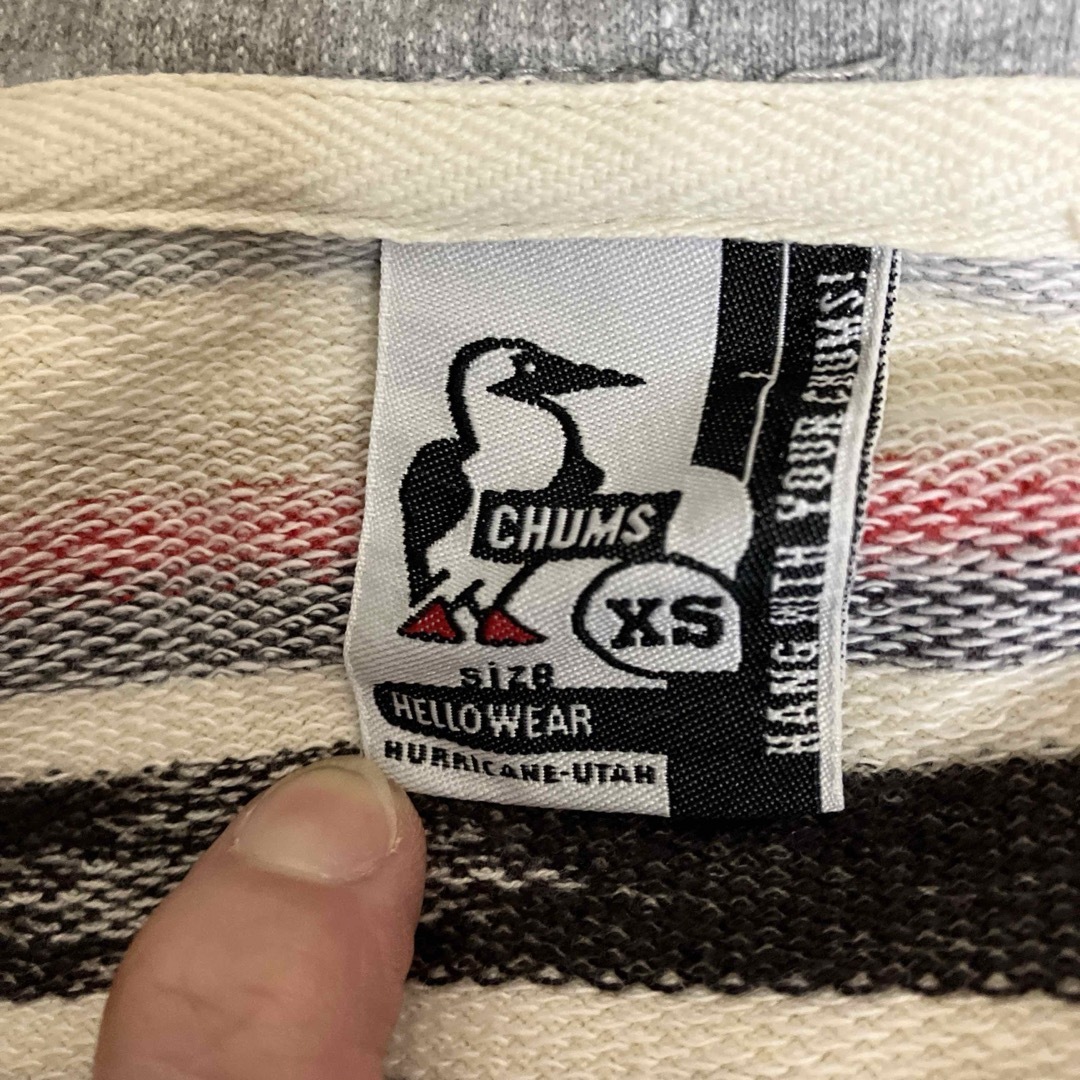 CHUMS(チャムス)のCHUMS  パーカーレディース　X Sサイズ レディースのトップス(パーカー)の商品写真