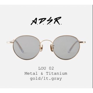 エーディーエスアール(A.D.S.R.)の【極美品】 A.D.S.R LOU 02 gold 付属品オールセット(サングラス/メガネ)