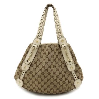 グッチ(Gucci)のグッチ GGキャンバス ホースビット 編み込み （12390561）(ショルダーバッグ)