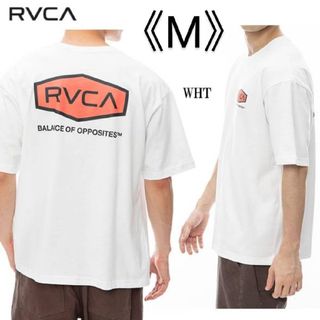 ルーカ(RVCA)の[新品] RVCA ルーカ Tシャツ バックプリント RVCAロゴ Mサイズ(Tシャツ/カットソー(半袖/袖なし))