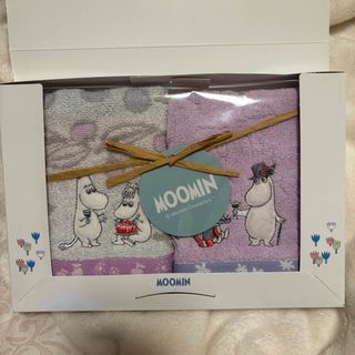 ムーミン(MOOMIN)の丸眞 ムーミン タオルギフト MM-9815 ブルームパーティー(タオル/バス用品)