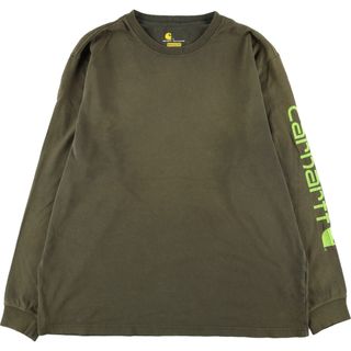 カーハート(carhartt)の古着 カーハート Carhartt ORIGINAL FIT ロングTシャツ ロンT メンズL /eaa430554(Tシャツ/カットソー(半袖/袖なし))