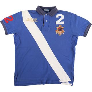 ラルフローレン(Ralph Lauren)の古着 ラルフローレン Ralph Lauren POLO by Ralph Lauren ビッグポニー 半袖 ポロシャツ メンズL /eaa435948(ポロシャツ)