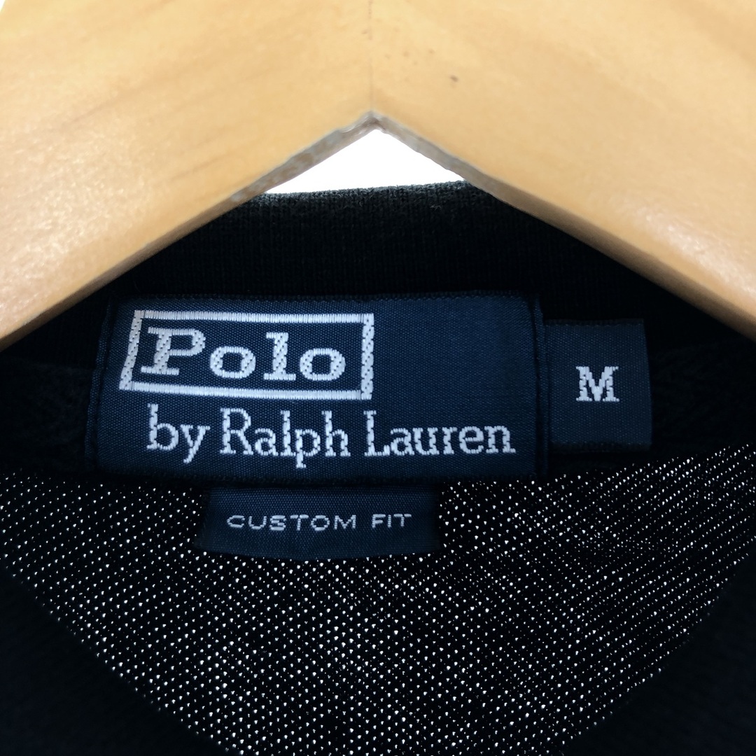 Ralph Lauren(ラルフローレン)の古着 ラルフローレン Ralph Lauren POLO by Ralph Lauren CUSTOM FIT 長袖 ラガーシャツ メンズM /eaa431773 メンズのトップス(シャツ)の商品写真
