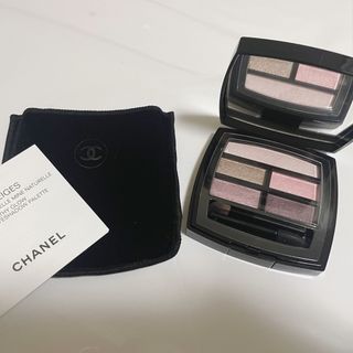 シャネル(CHANEL)のCHANEL レベージュパレットルガール #ライト パウダーアイシャドウ  05(アイシャドウ)