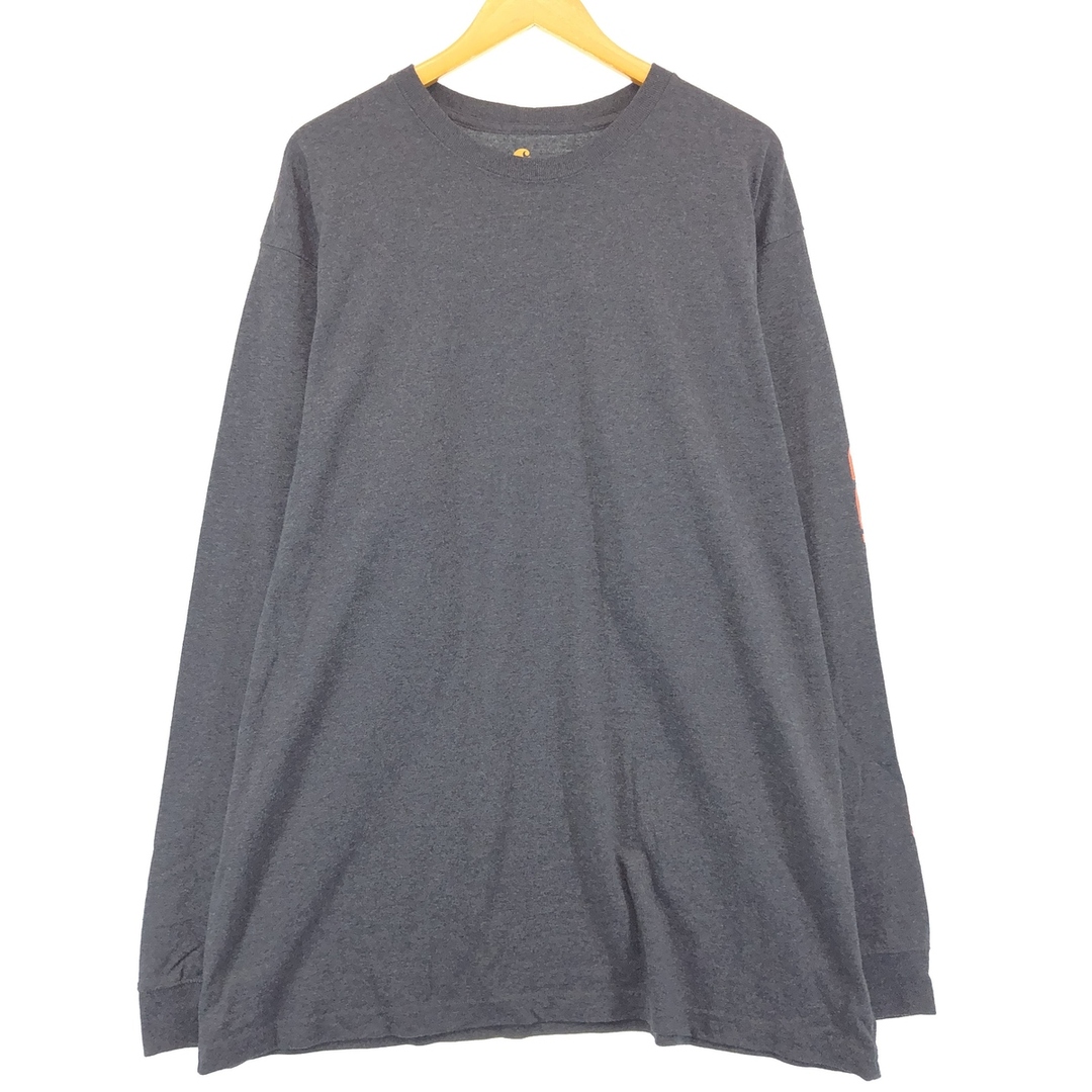 carhartt(カーハート)の古着 カーハート Carhartt ORIGINAL FIT ロングTシャツ ロンT メンズXL /eaa430190 メンズのトップス(Tシャツ/カットソー(半袖/袖なし))の商品写真