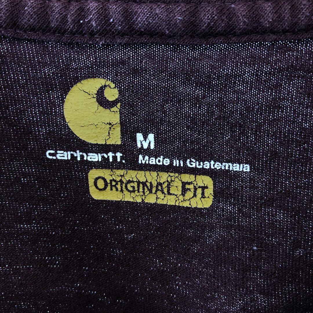 carhartt(カーハート)の古着 カーハート Carhartt ORIGINAL FIT ロングTシャツ ロンT メンズM /eaa430368 メンズのトップス(Tシャツ/カットソー(半袖/袖なし))の商品写真