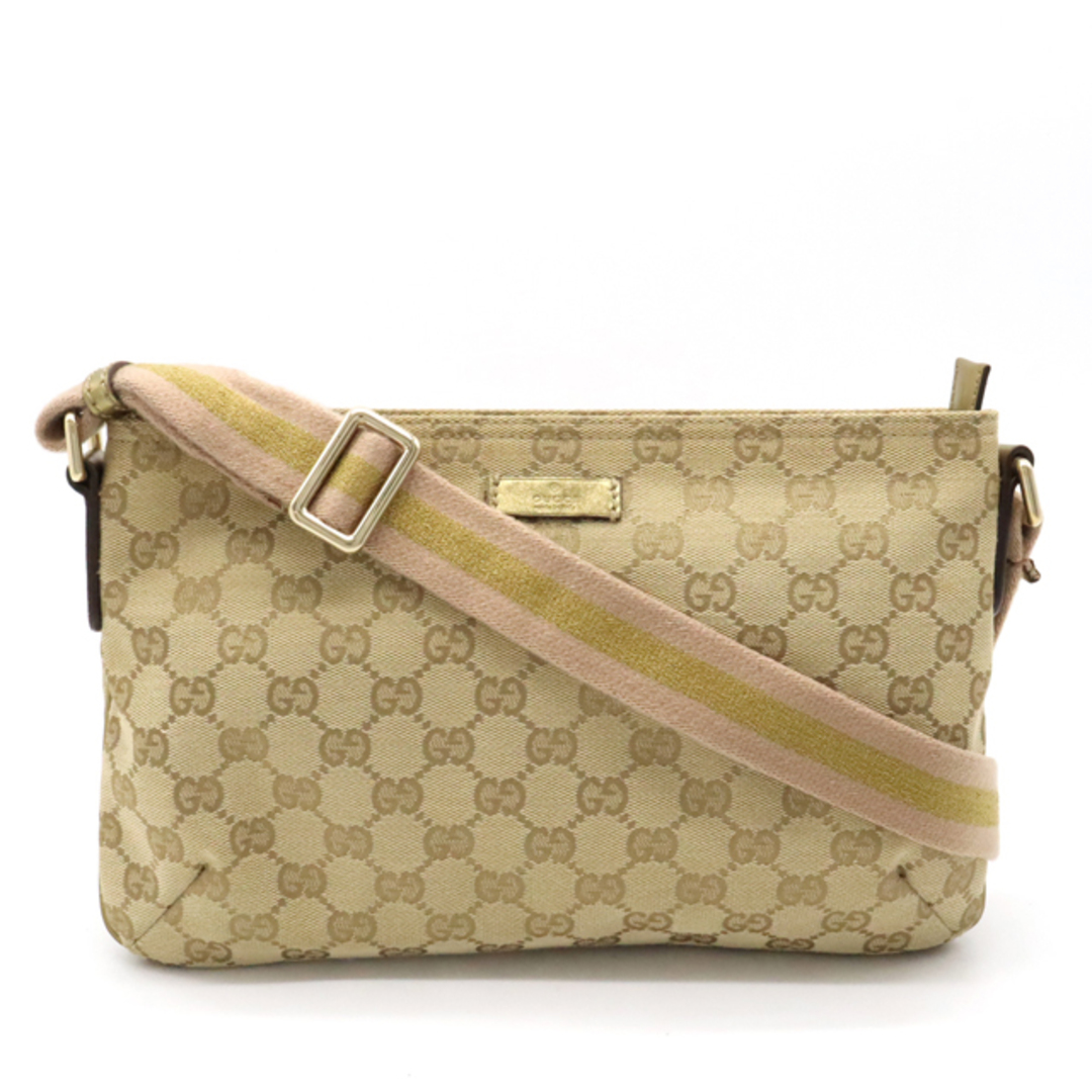 Gucci - グッチ GGキャンバス ショルダーバッグ ポシェット (12390737 Gucci - グッチ GGキャンバス ショルダーバッグ ポシェット (12390737