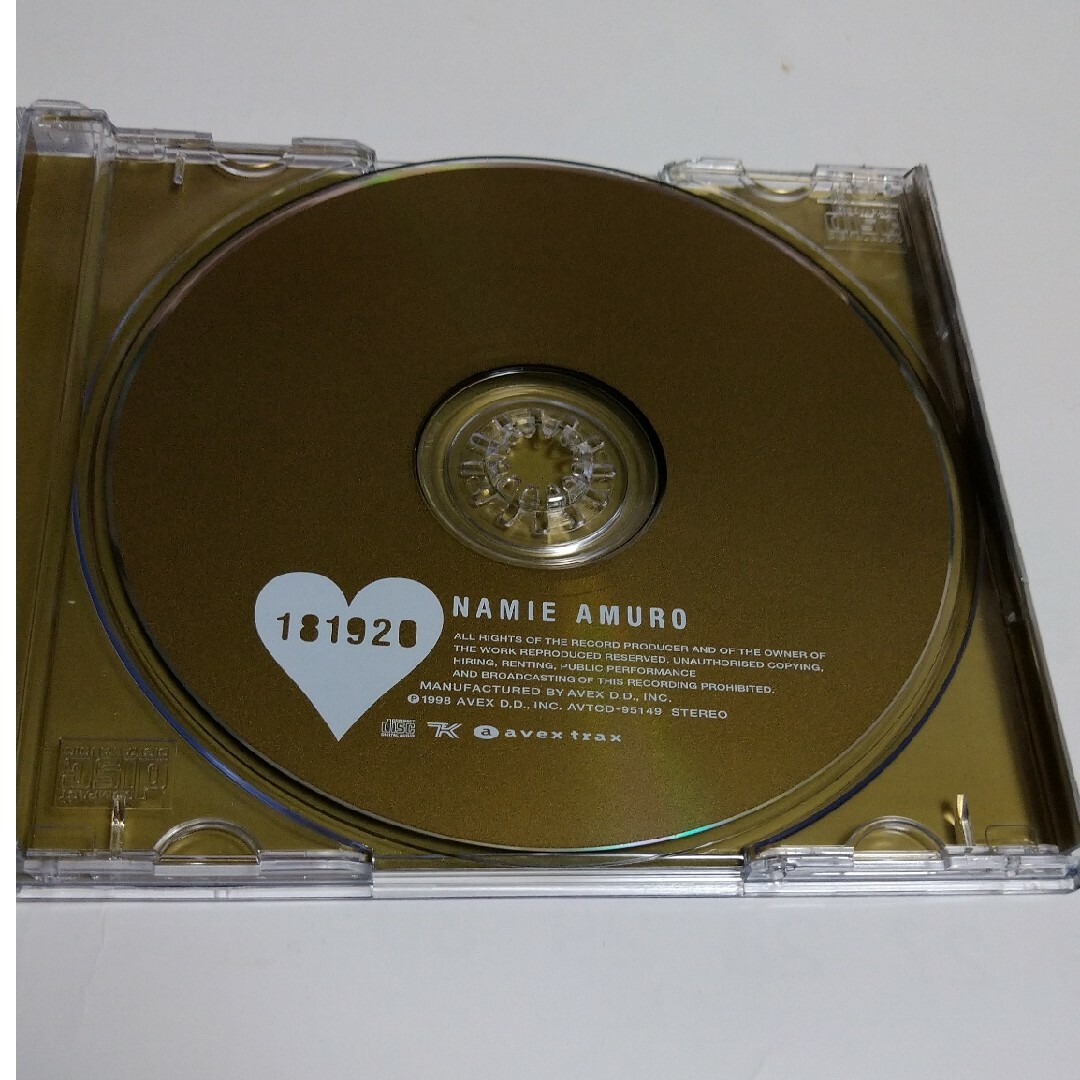 安室奈美恵　181920 エンタメ/ホビーのCD(ポップス/ロック(邦楽))の商品写真