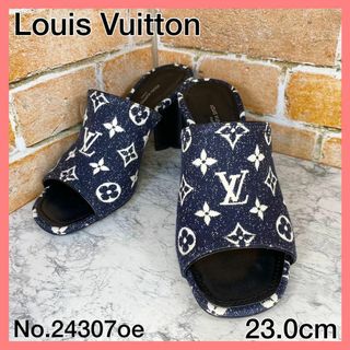 ルイヴィトン(LOUIS VUITTON)の【レディースブランド革靴】ルイヴィトン　36 シルエットライン　ミュール(ハイヒール/パンプス)