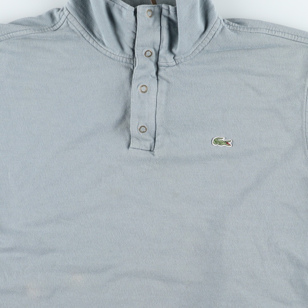 LACOSTE(ラコステ)の古着 ラコステ LACOSTE フランス企画 ハイネック ロングTシャツ ロンT 6 メンズL /eaa435164 メンズのトップス(Tシャツ/カットソー(半袖/袖なし))の商品写真