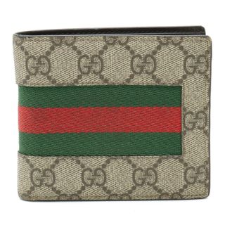 グッチ(Gucci)のグッチ GGスプリーム ニューウェブ シェリー （12390207）(財布)