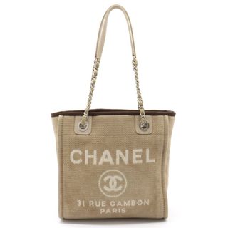 シャネル(CHANEL)のシャネル ドーヴィル チェーンショルダー トートバッグ （12390893）(トートバッグ)