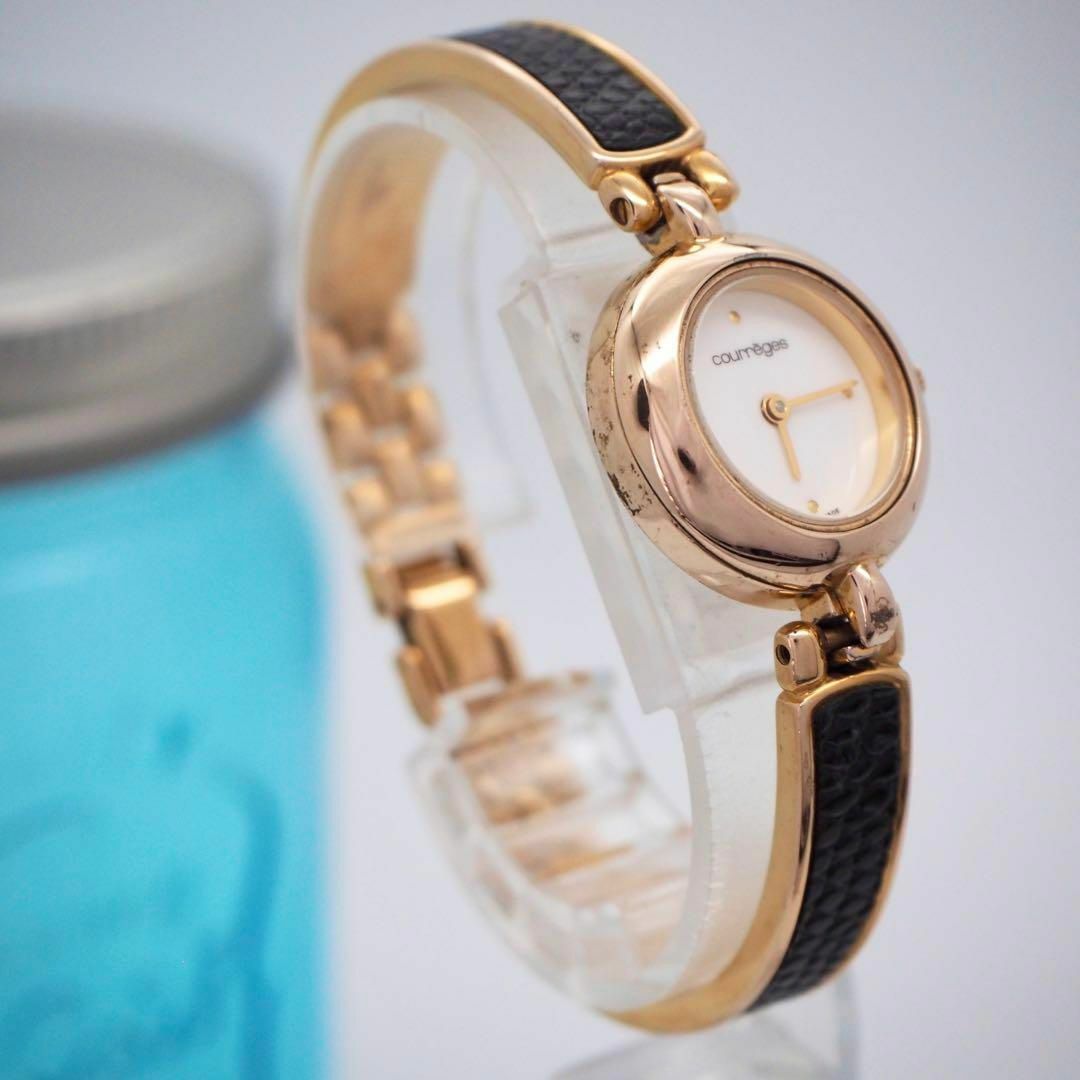 CLAYGE（Tada）(クレージュ)の640 クレージュ時計　レディース腕時計 チェンジバンド バンド付き ゴールド レディースのファッション小物(腕時計)の商品写真