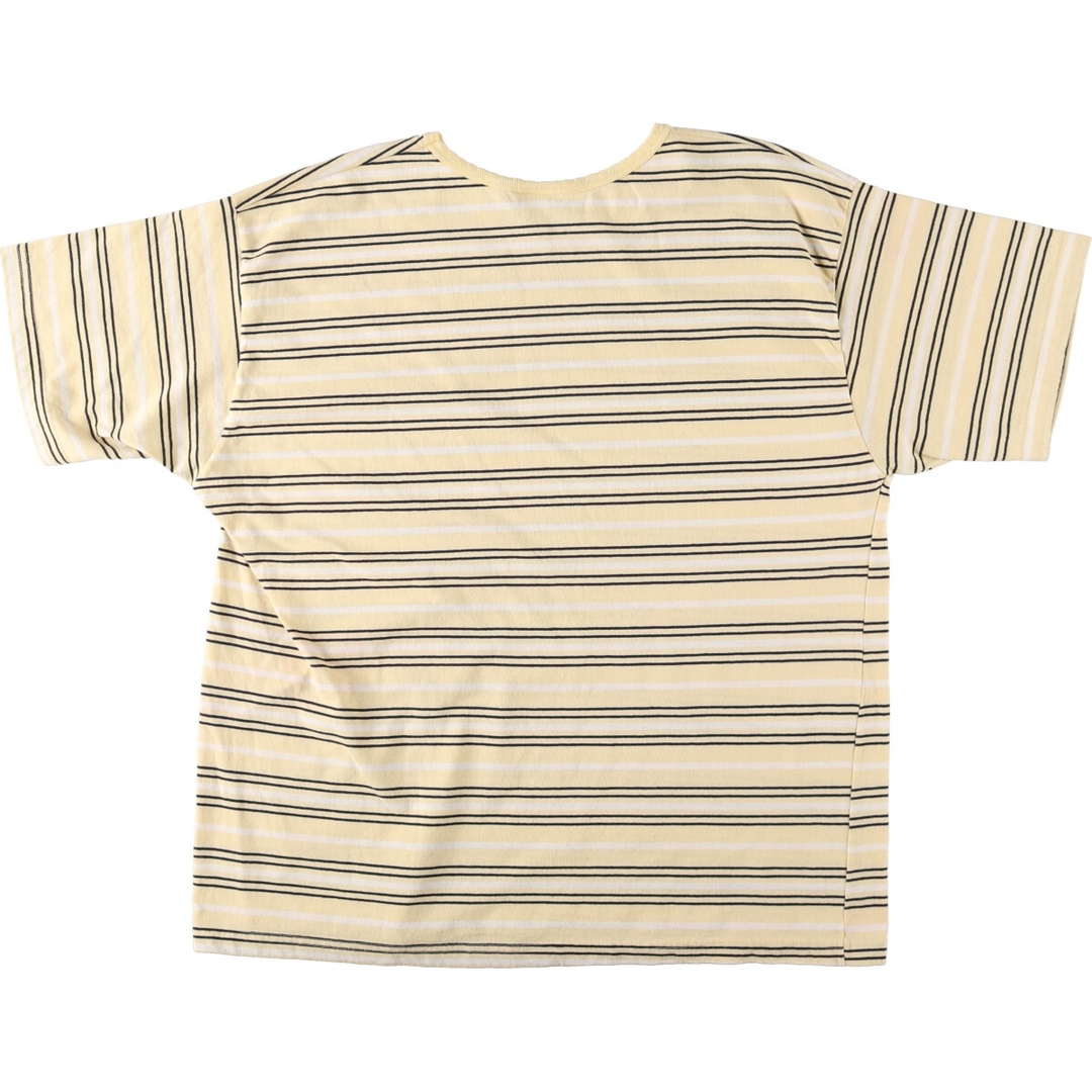 古着 ビッグサイズ 90年代 HONORS ボーダーTシャツ USA製 メンズXXXL ヴィンテージ /eaa435174 メンズのトップス(Tシャツ/カットソー(半袖/袖なし))の商品写真