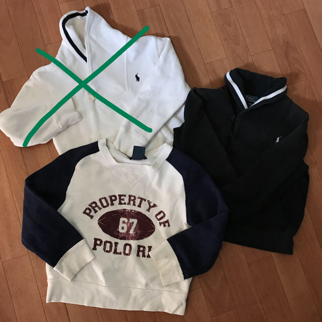 Ralph Lauren(ラルフローレン)のラルフローレン トレーナー 100 キッズ/ベビー/マタニティのキッズ服男の子用(90cm~)(Tシャツ/カットソー)の商品写真