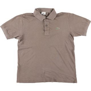 ラコステ(LACOSTE)の古着 ラコステ LACOSTE 半袖 ポロシャツ 4 メンズM /eaa435979(ポロシャツ)