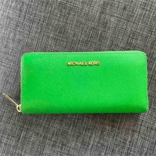 マイケルコース(Michael Kors)のマイケルコース　財布　グリーン(財布)