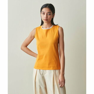 スティーブンアラン(steven alan)の【ORANGE】<Steven Alan>COTTON FRISE RINGER TANK TOP/タンクトップ(カットソー(長袖/七分))