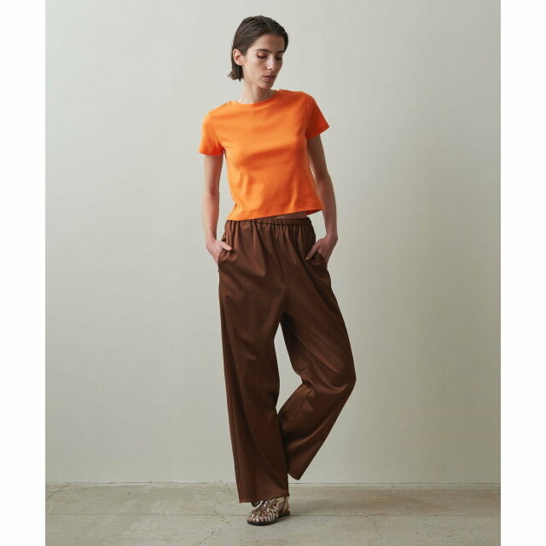 steven alan(スティーブンアラン)の【ORANGE】<Steven Alan>PETIT COTTON TEE SHIRT/Tシャツ レディースのトップス(カットソー(長袖/七分))の商品写真